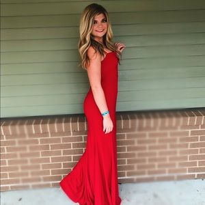 Red Lord and Taylor Dress